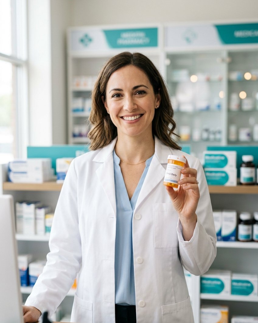 Friendly licensed pharmacist at Pharmacy of Ocean in Oakhurst, NJ